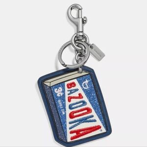 Coach Bazooka Bubble Gum Key Ring Bag Charm Style F26856 ©️2018